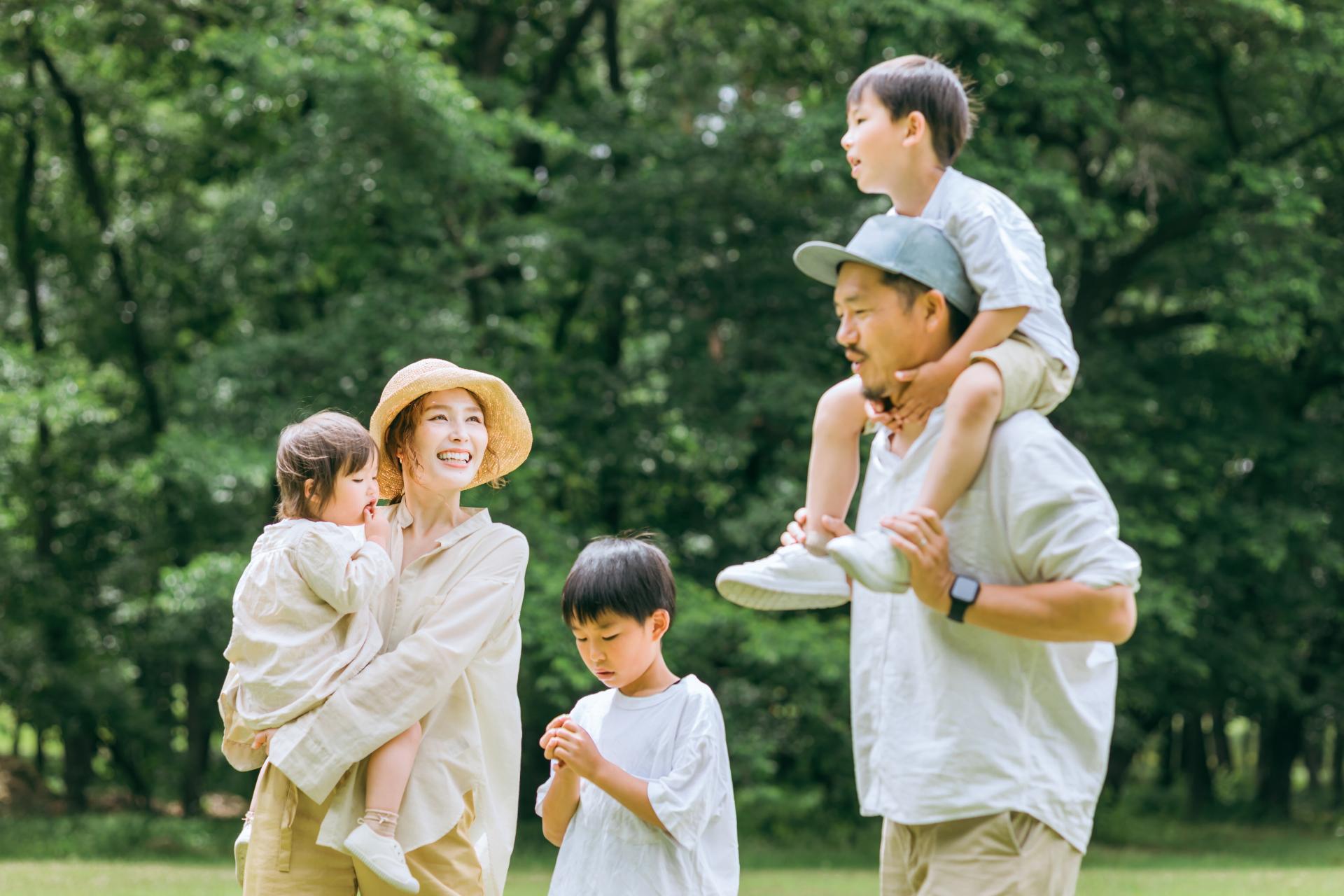 休日を楽しんている画像